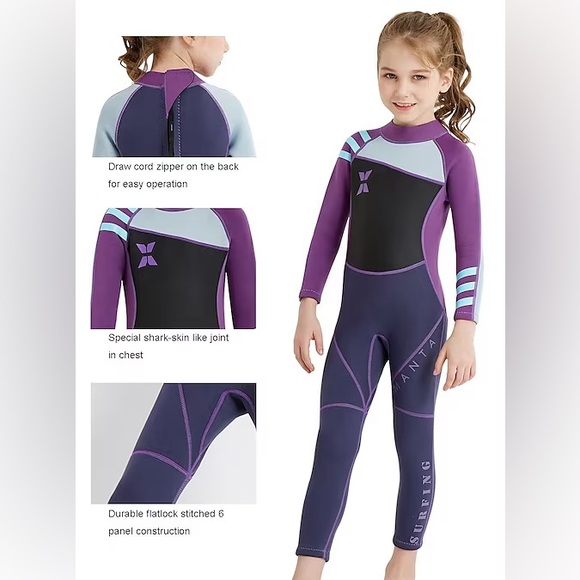 Manta Kids surfing wetsuit - Picture 5 of 7